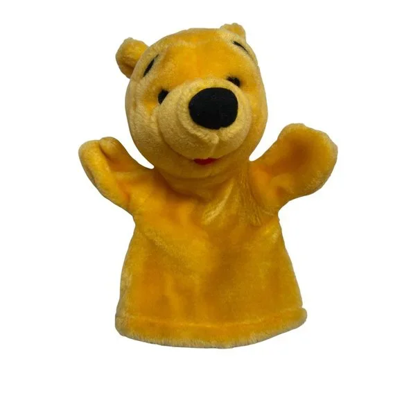 Disney Winnie The Pooh Puppet Plush Soft Plushy Toy - Picture 7 of 7